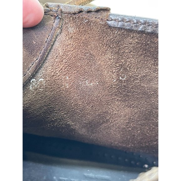 Vintage Cole Haan Chukka Ankle Boots Leather Brown Vibram Soles Size 7 - Picture 8 of 9